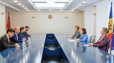 President of Moldova meets delegation of French magistrates specialised in the recovery of criminal assets