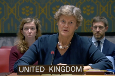 Russian brutality towards civilians “no longer surprising,” UK Ambassador Barbara Woodward tells UNSC